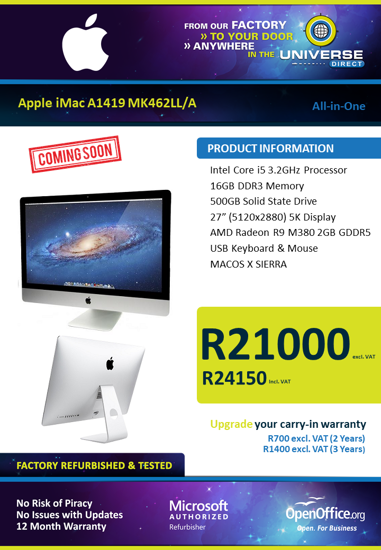 imac mk462ll