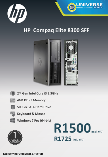 compaq elite 8300 sff