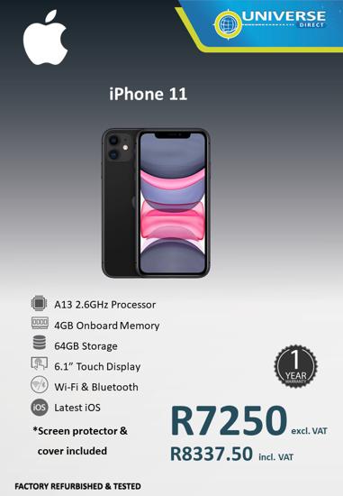 Picture of iPhone 11 A13 4GB 64GB
