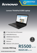 Picture of Lenovo ThinkPad X390 i3 8th Gen  8GB 256GB W10P  Laptop