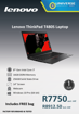 Picture of Lenovo ThinkPad T480S i7 8th Gen  16GB 256GB W10P Laptop